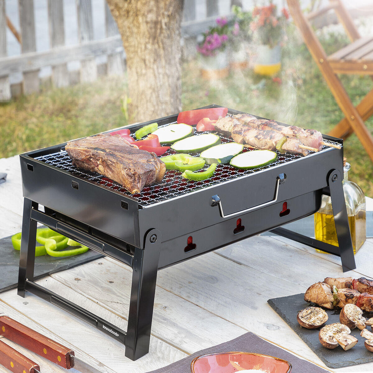Barbacoa Plegable Portátil para Carbón BearBQ ⭐⭐⭐⭐⭐ (5/5 – 41 opiniones)