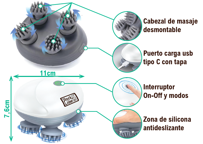 Masajeador Portátil StockLíder