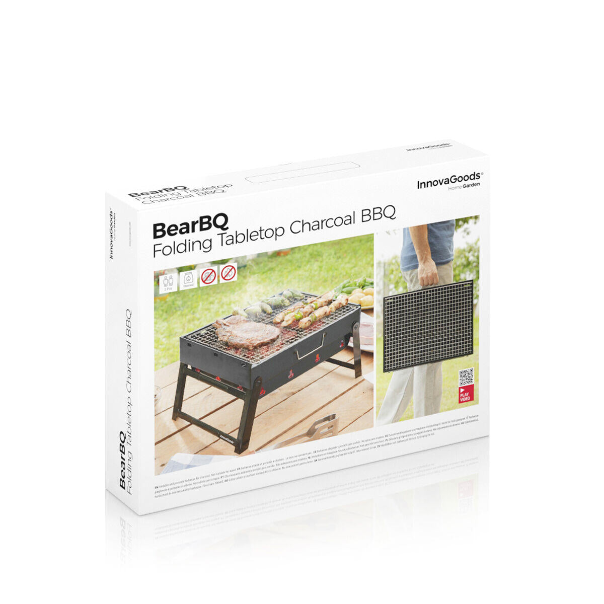 Barbacoa Plegable Portátil para Carbón BearBQ ⭐⭐⭐⭐⭐ (5/5 – 41 opiniones)